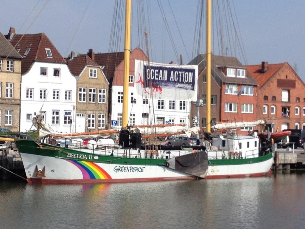 Hafenblick Appartamento Glückstadt Esterno foto